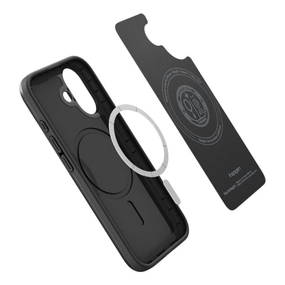 Husa MagSafe pentru Apple iPhone 17, Spigen, Thin Fit, Neagra