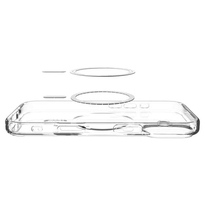 Husa MagSafe pentru Apple iPhone 17, Spigen, Ultra Hybrid, Alba Satinata