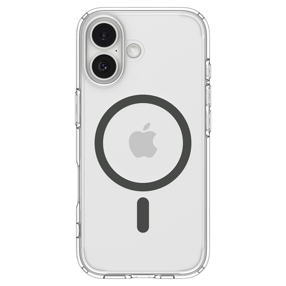 Husa MagSafe pentru Apple iPhone 17, Spigen, Ultra Hybrid, Gri