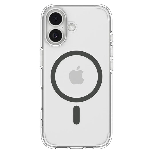 Husa MagSafe pentru Apple iPhone 17, Spigen, Ultra Hybrid, Gri