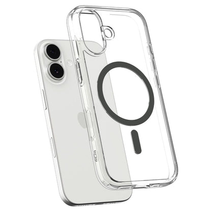 Husa MagSafe pentru Apple iPhone 17, Spigen, Ultra Hybrid, Gri