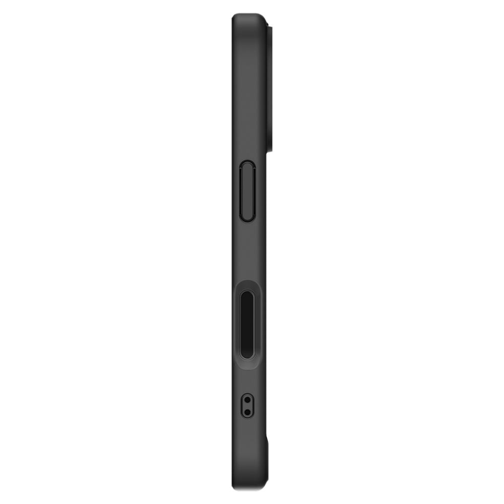 Husa MagSafe pentru Apple iPhone 17, Spigen, Ultra Hybrid, Neagra Satinata