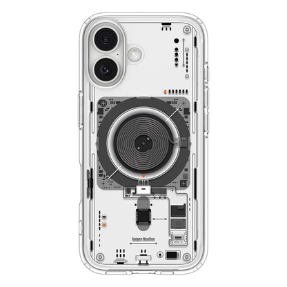 Husa MagSafe pentru Apple iPhone 17, Spigen, Ultra Hybrid Neo One, Transparenta