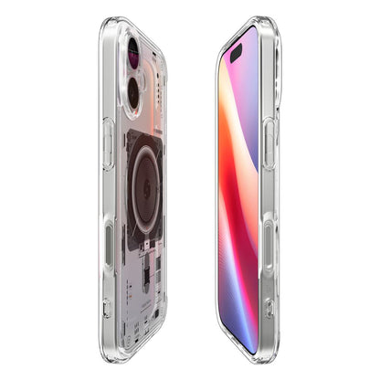 Husa MagSafe pentru Apple iPhone 17, Spigen, Ultra Hybrid Neo One, Transparenta