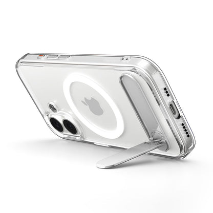 Husa MagSafe pentru Apple iPhone 17, Spigen, Ultra Hybrid S, Transparenta