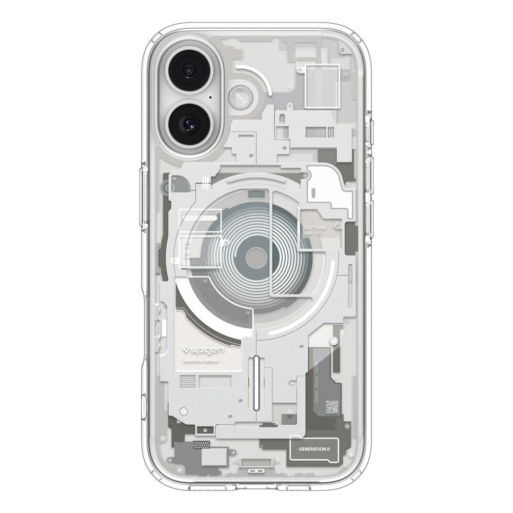 Husa MagSafe pentru Apple iPhone 17, Spigen, Ultra Hybrid Zero One, Bej