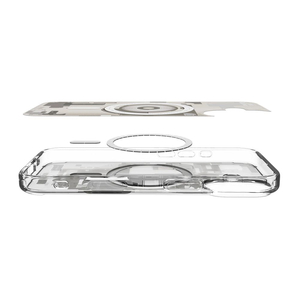 Husa MagSafe pentru Apple iPhone 17, Spigen, Ultra Hybrid Zero One, Bej