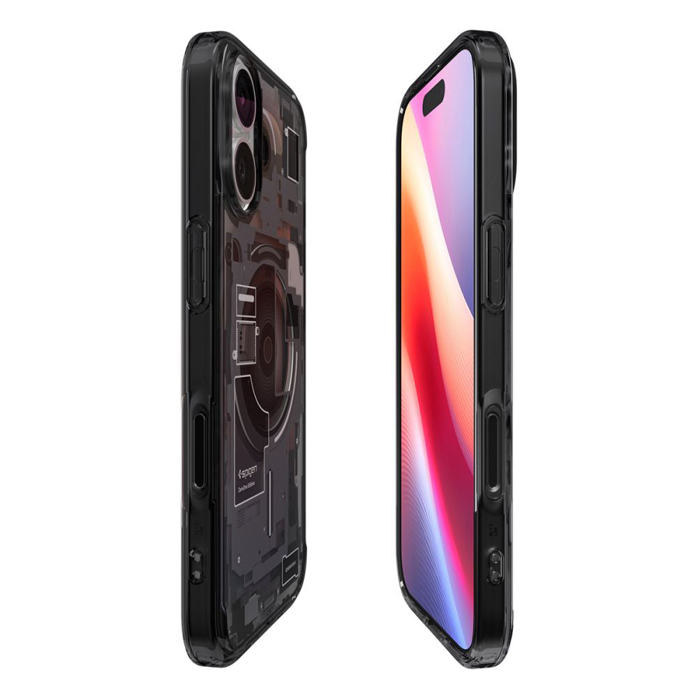 Husa MagSafe pentru Apple iPhone 17, Spigen, Ultra Hybrid Zero One, Neagra
