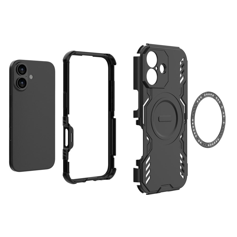 Husa MagSafe pentru Apple iPhone 17, Techsuit, ArmorMag, Albastra