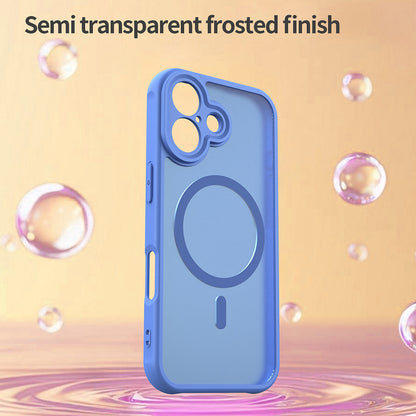 Husa MagSafe pentru Apple iPhone 17, Techsuit, HaloFrost II, Albastra