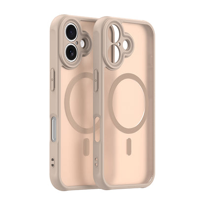 Husa MagSafe pentru Apple iPhone 17, Techsuit, HaloFrost II, Aurie