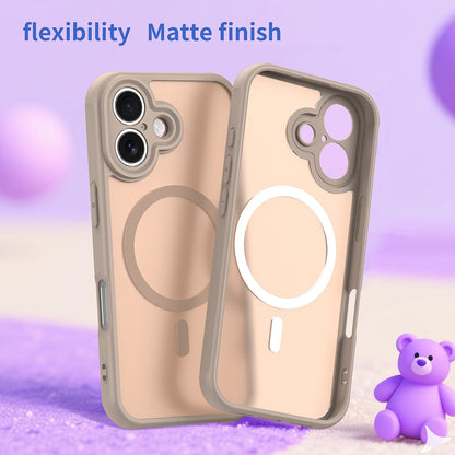 Husa MagSafe pentru Apple iPhone 17, Techsuit, HaloFrost II, Aurie