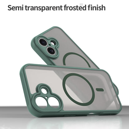 Husa MagSafe pentru Apple iPhone 17, Techsuit, HaloFrost II, Verde