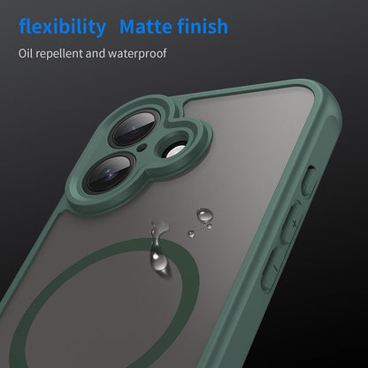 Husa MagSafe pentru Apple iPhone 17, Techsuit, HaloFrost II, Verde