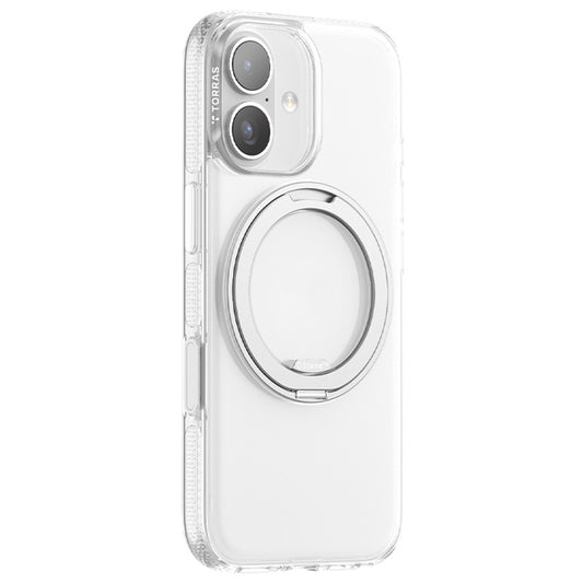 Husa MagSafe pentru Apple iPhone 17, Torras, Ostand R Fitness, Transparenta