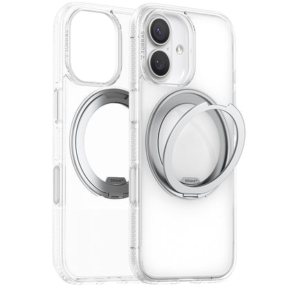 Husa MagSafe pentru Apple iPhone 17, Torras, Ostand R Fitness, Transparenta