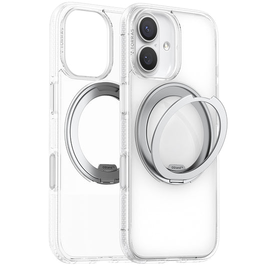 Husa MagSafe pentru Apple iPhone 17, Torras, Ostand R Fitness, Transparenta