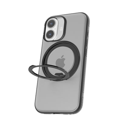 Husa MagSafe pentru Apple iPhone 17, Torras, Ostand R Fitness, Transparenta