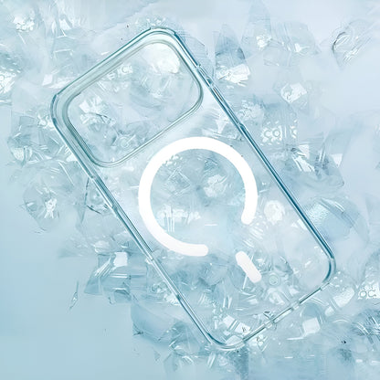 Husa MagSafe pentru Apple iPhone 17, UNIQ, Clario MagClick, Transparenta