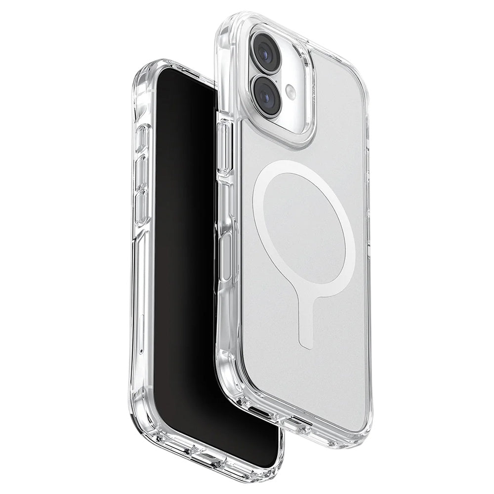 Husa MagSafe pentru Apple iPhone 17, UNIQ, LifePro Xtreme MagClick, Transparenta