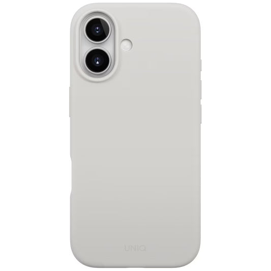 Husa MagSafe pentru Apple iPhone 17, UNIQ, Lino MagClick, Gri