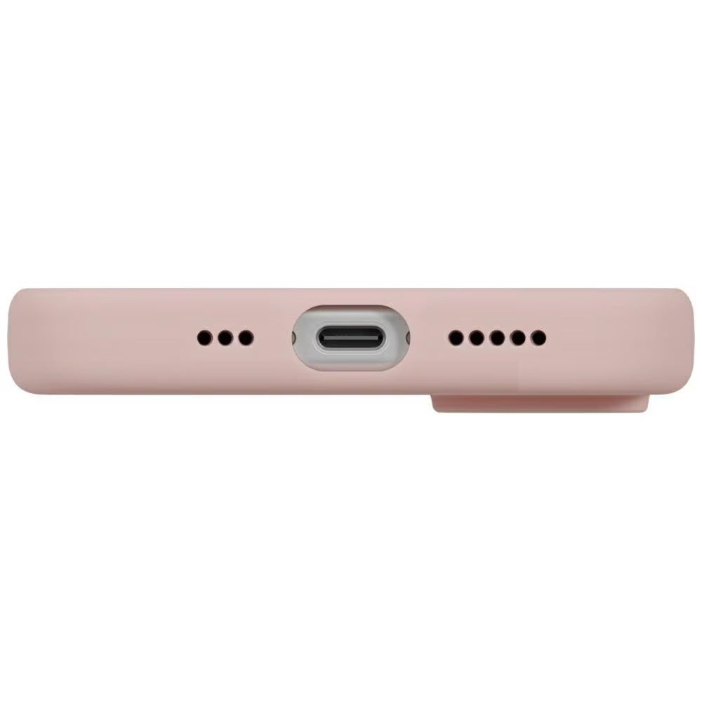Husa MagSafe pentru Apple iPhone 17, UNIQ, Lino MagClick, Roz
