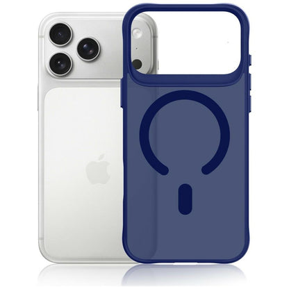Husa MagSafe pentru Apple iPhone 18 Pro / 17 Pro, 3MK, Smoke MagCase, Albastra