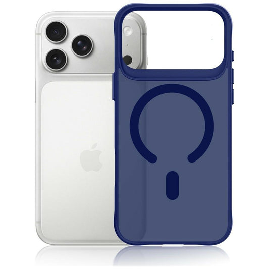Husa MagSafe pentru Apple iPhone 18 Pro / 17 Pro, 3MK, Smoke MagCase, Albastra