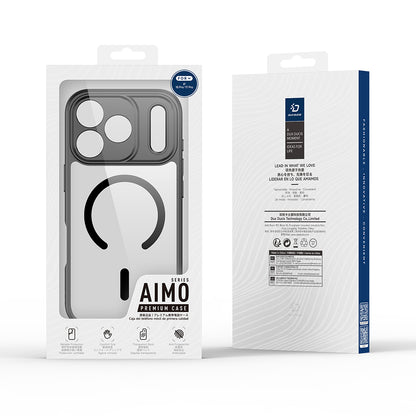 Husa MagSafe pentru Apple iPhone 18 Pro / 17 Pro, DUX DUCIS, Aimo, Neagra