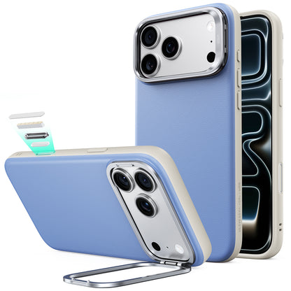 Husa MagSafe pentru Apple iPhone 18 Pro / 17 Pro, ESR, Atelier with Kickstand, Bleu