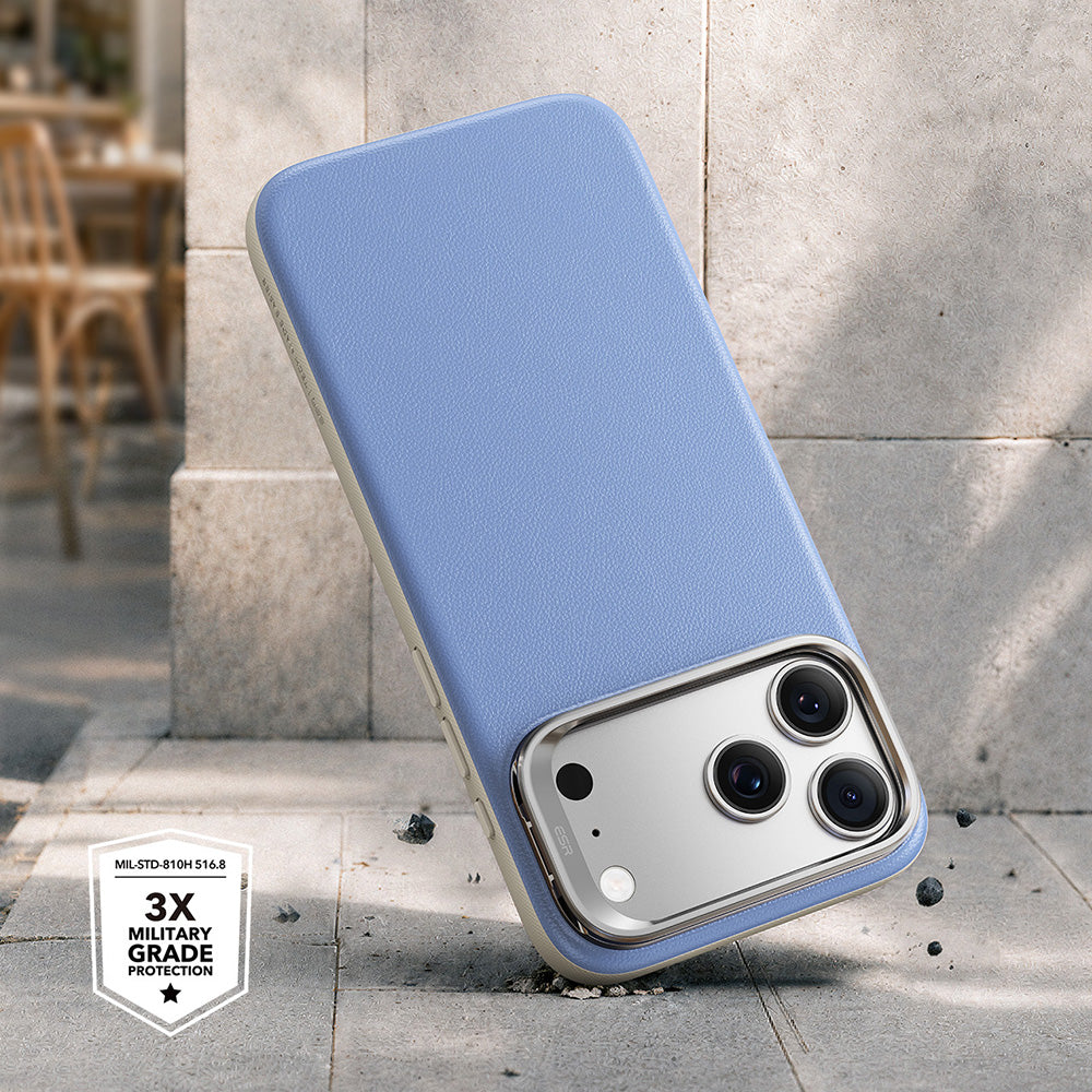 Husa MagSafe pentru Apple iPhone 18 Pro / 17 Pro, ESR, Atelier with Kickstand, Bleu
