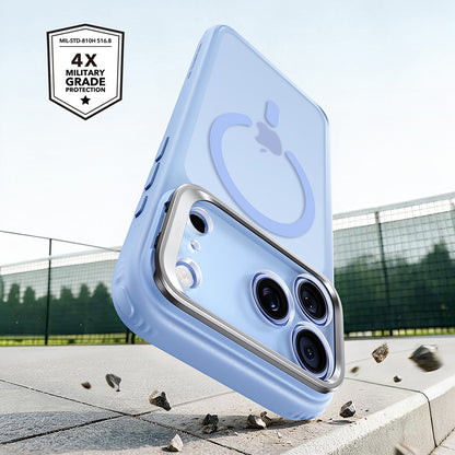 Husa MagSafe pentru Apple iPhone 18 Pro / 17 Pro, ESR, Classic Hybrid Kickstand, Bleu Satinata