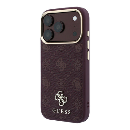 Husa MagSafe pentru Apple iPhone 18 Pro / 17 Pro, Guess, Peony 4G Small Logo, Visinie