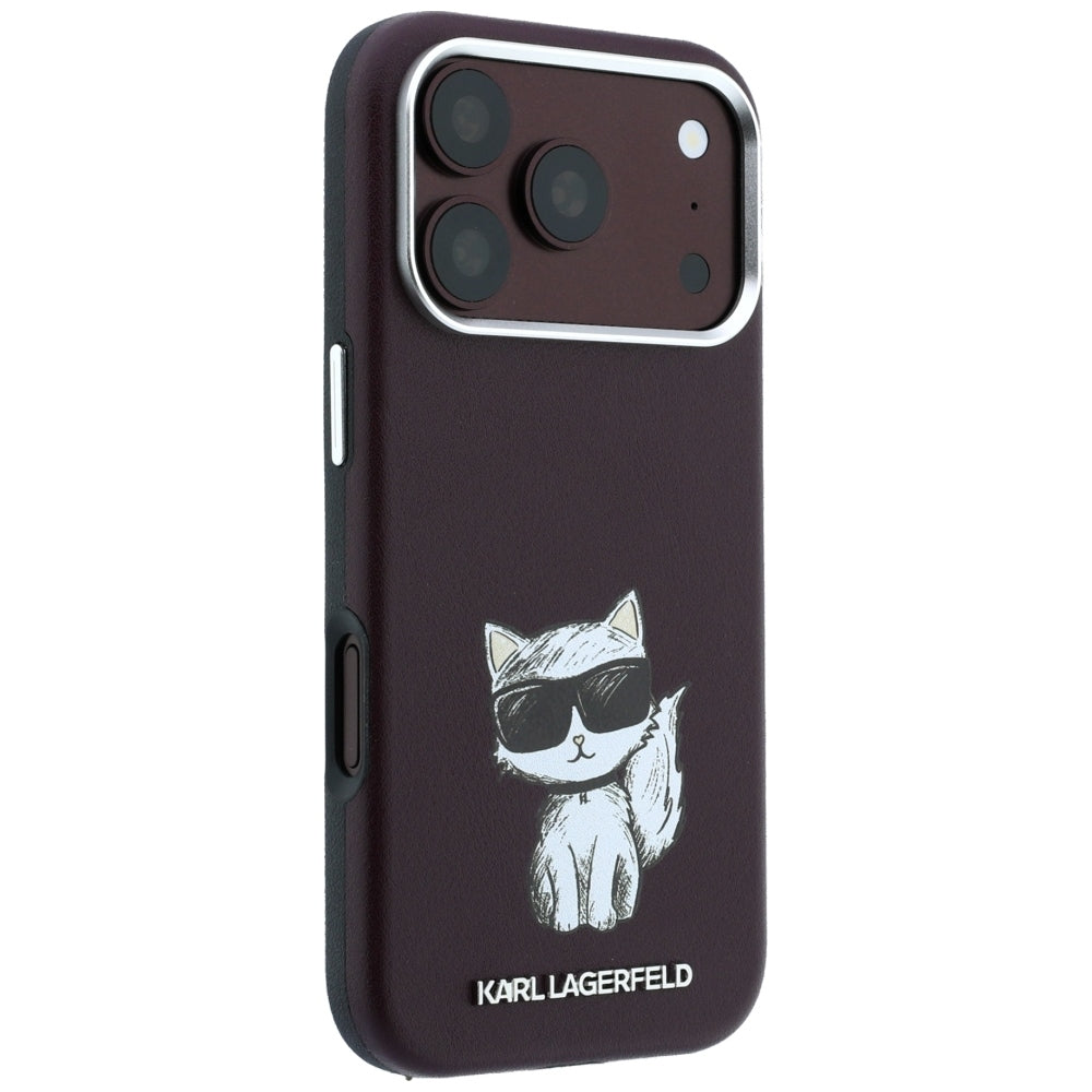 Husa MagSafe pentru Apple iPhone 18 Pro / 17 Pro, Karl Lagerfeld, Choupette Sketch, Visinie