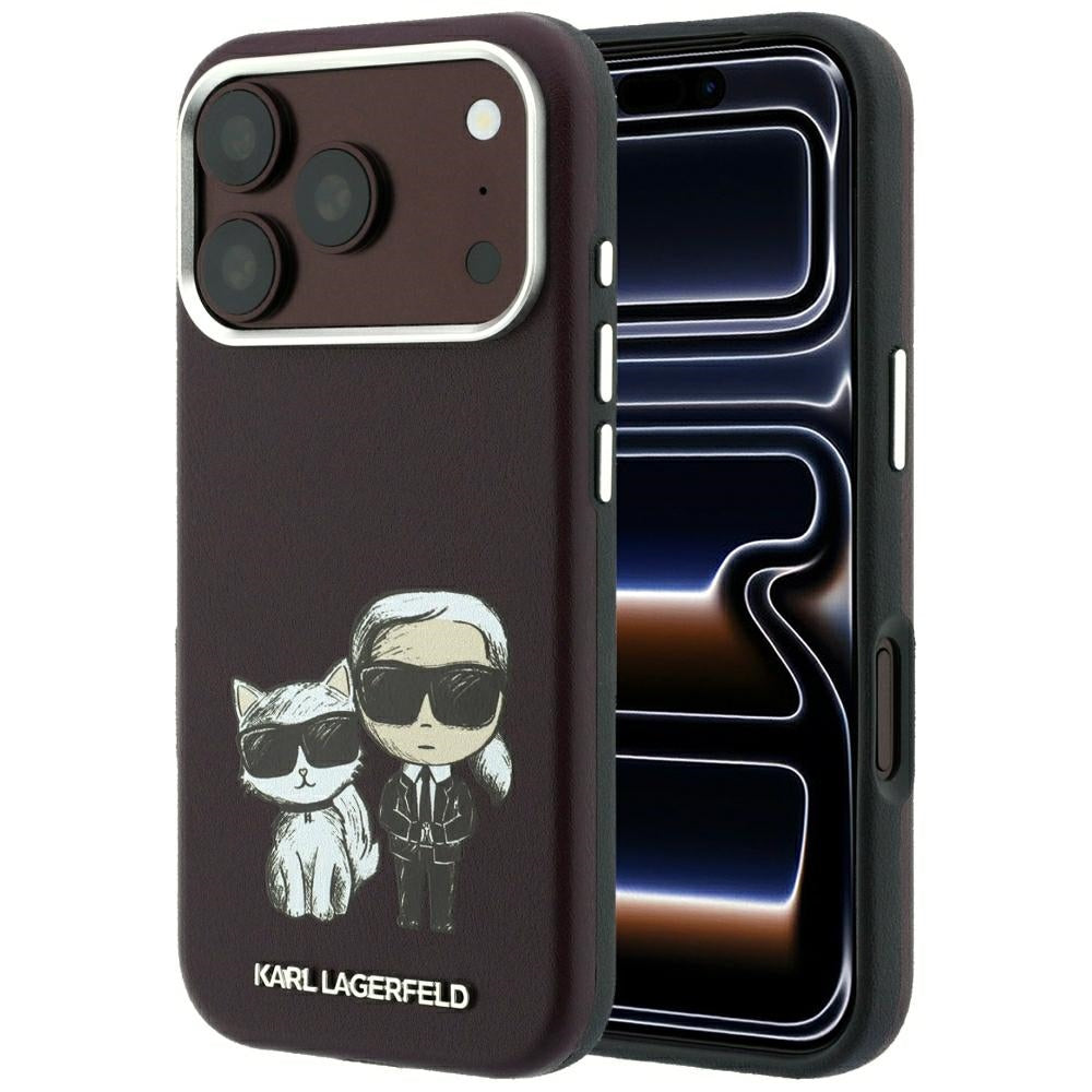 Husa MagSafe pentru Apple iPhone 18 Pro / 17 Pro, Karl Lagerfeld, KC Bodies Sketch, Visinie
