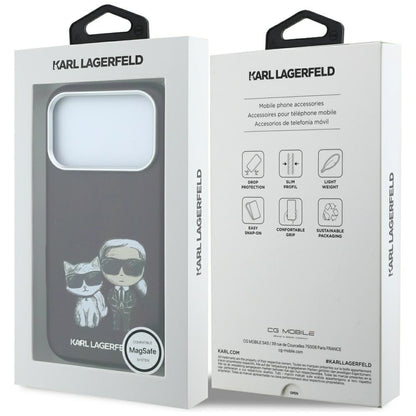 Husa MagSafe pentru Apple iPhone 18 Pro / 17 Pro, Karl Lagerfeld, KC Bodies Sketch, Visinie