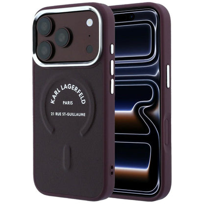 Husa MagSafe pentru Apple iPhone 18 Pro / 17 Pro, Karl Lagerfeld, Ring Karl RSG Logo, Visinie