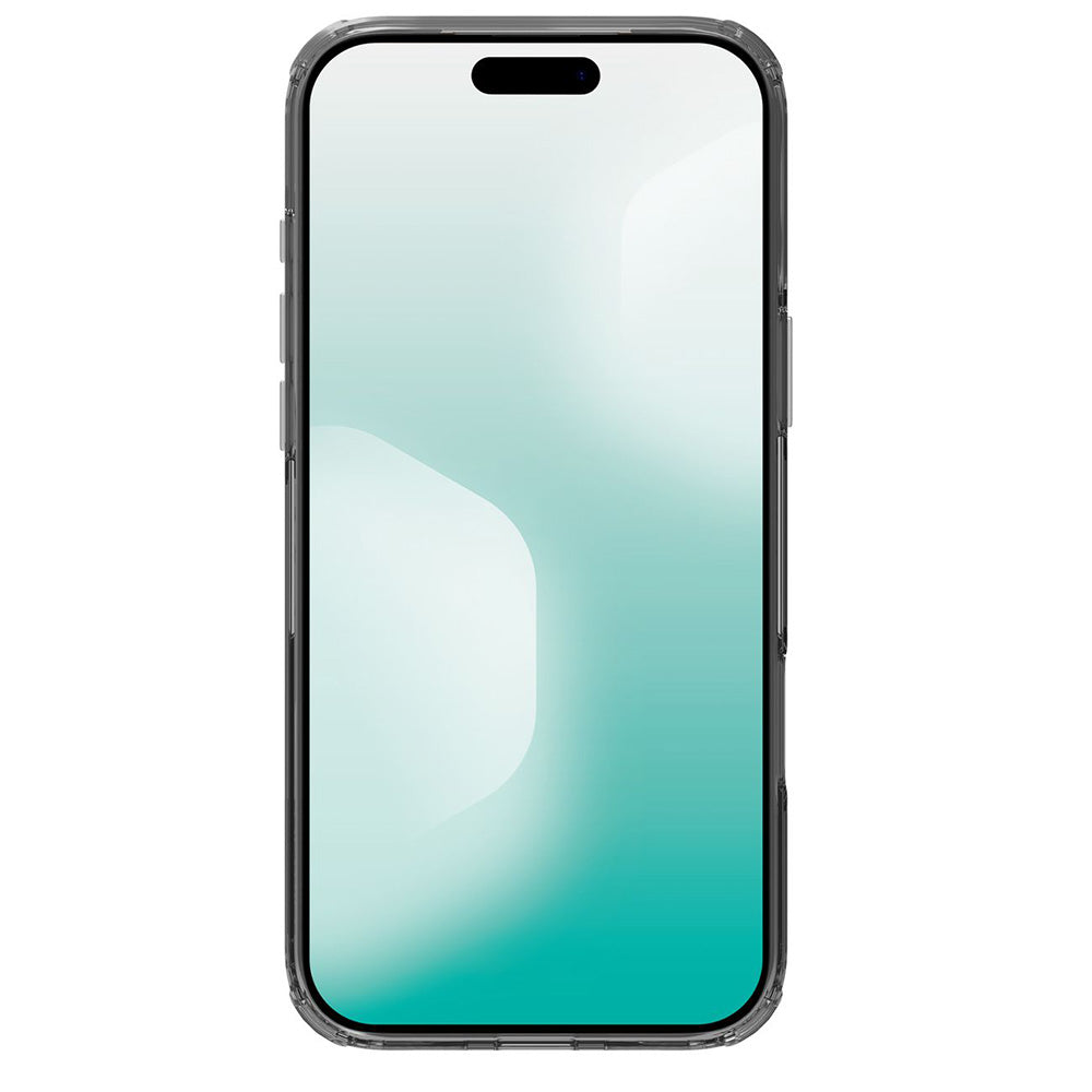 Husa MagSafe pentru Apple iPhone 18 Pro / 17 Pro, Nillkin, Nature Pro, Neagra Transparenta