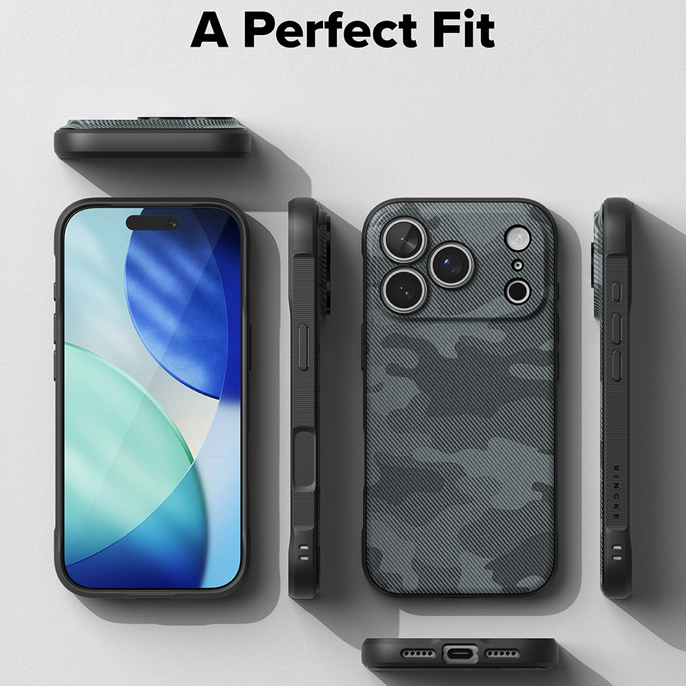Husa MagSafe pentru Apple iPhone 18 Pro / 17 Pro, Ringke, Onyx, Camuflaj