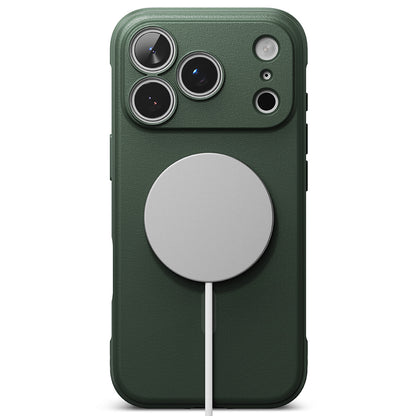 Husa MagSafe pentru Apple iPhone 18 Pro / 17 Pro, Ringke, Onyx, Verde Inchis