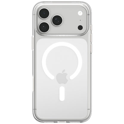 Husa MagSafe pentru Apple iPhone 18 Pro / 17 Pro, Spigen, Liquid Crystal MagFit, Alba ACS12180