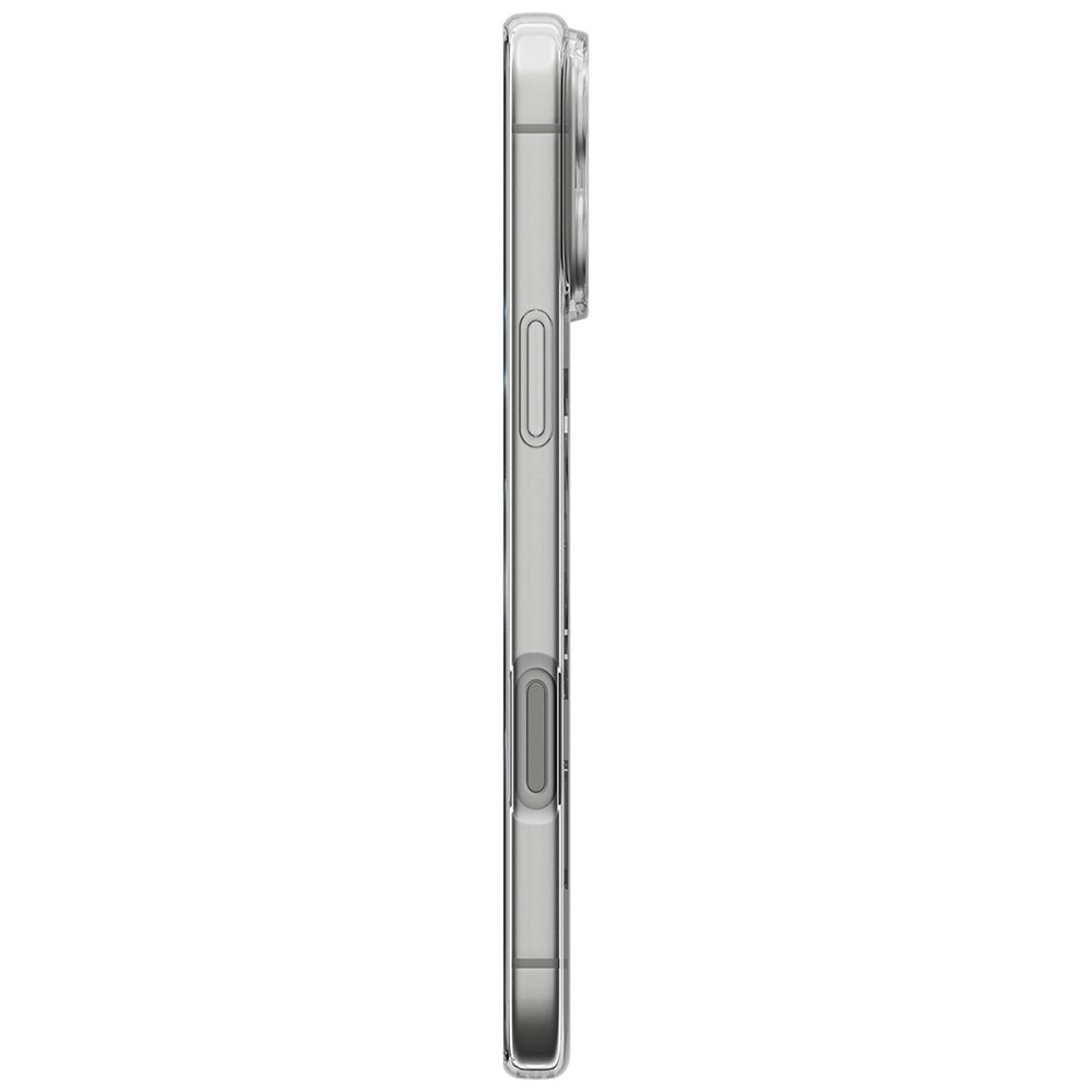Husa MagSafe pentru Apple iPhone 18 Pro / 17 Pro, Spigen, Liquid Crystal MagFit, Alba ACS12180