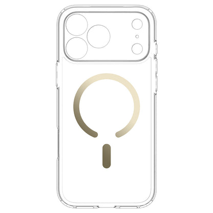 Husa MagSafe pentru Apple iPhone 18 Pro / 17 Pro, Spigen, Ultra Hybrid, Aurie Transparenta ACS12157