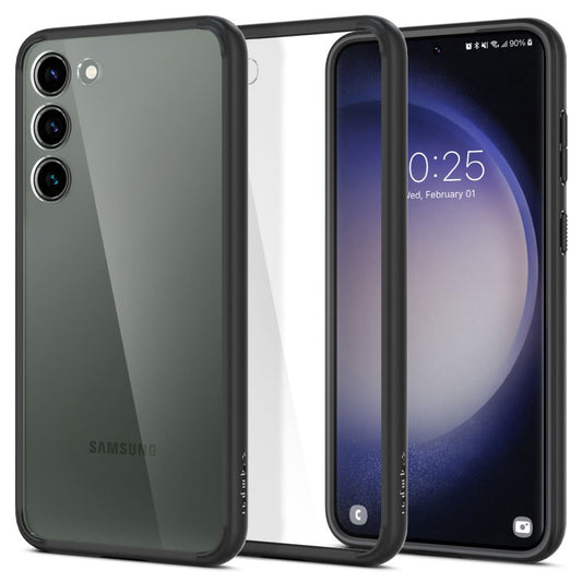 Husa MagSafe pentru Apple iPhone 18 Pro / 17 Pro, Spigen, Ultra Hybrid MagFit Le Mans, Neagra ACS10412