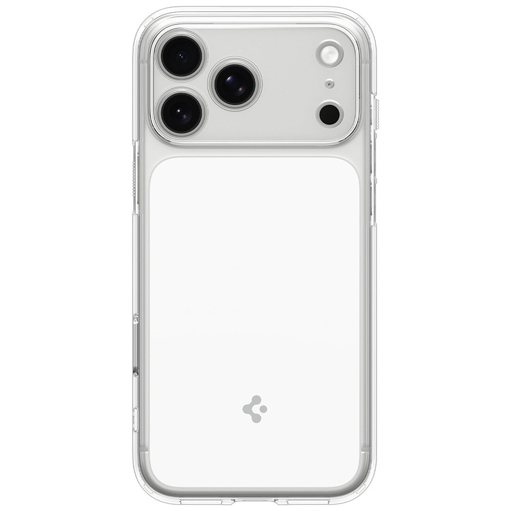 Husa MagSafe pentru Apple iPhone 18 Pro / 17 Pro, Spigen, Ultra Hybrid T, Alba ACS12169