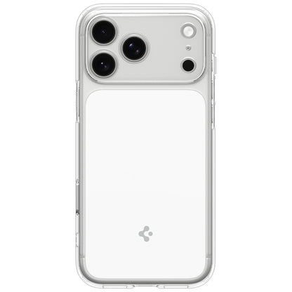 Husa MagSafe pentru Apple iPhone 18 Pro / 17 Pro, Spigen, Ultra Hybrid T, Alba ACS12169