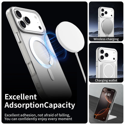 Husa MagSafe pentru Apple iPhone 18 Pro / 17 Pro, Techsuit, CandyCase, Alba