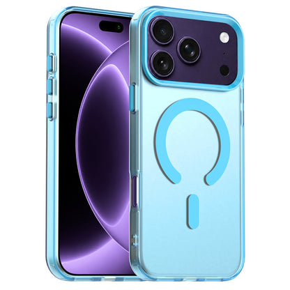Husa MagSafe pentru Apple iPhone 18 Pro / 17 Pro, Techsuit, CandyCase, Albastra