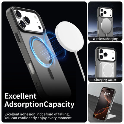 Husa MagSafe pentru Apple iPhone 18 Pro / 17 Pro, Techsuit, CandyCase, Neagra