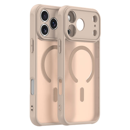 Husa MagSafe pentru Apple iPhone 18 Pro / 17 Pro, Techsuit, HaloFrost II, Aurie